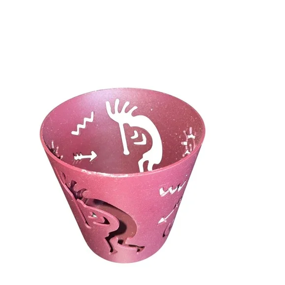Votive Candle‎ Holder Kokopelli Gecko Southwest PartyLite - Picture 4 of 5